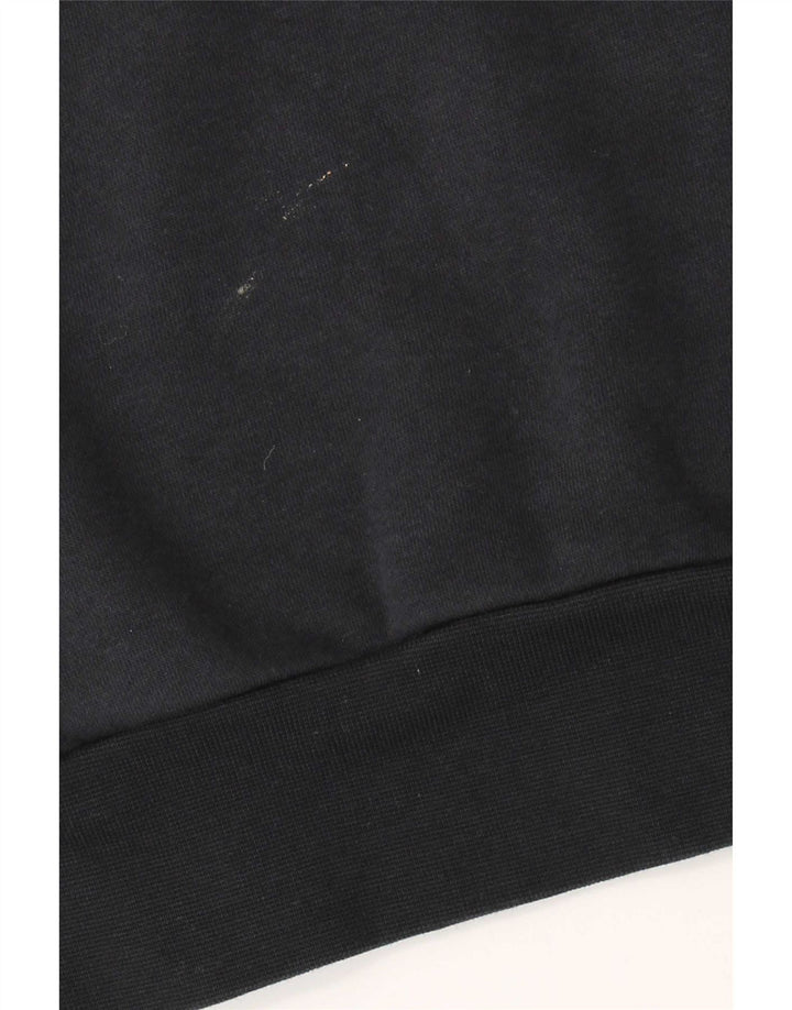 Nike Brooklyn Nets Graphic Sudadera con capucha para hombre, talla pequeña, algodón negro