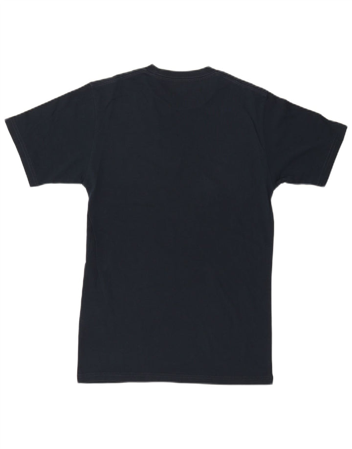 Vans Camiseta con gráfico de ajuste clásico para hombre Top pequeño de algodón azul marino