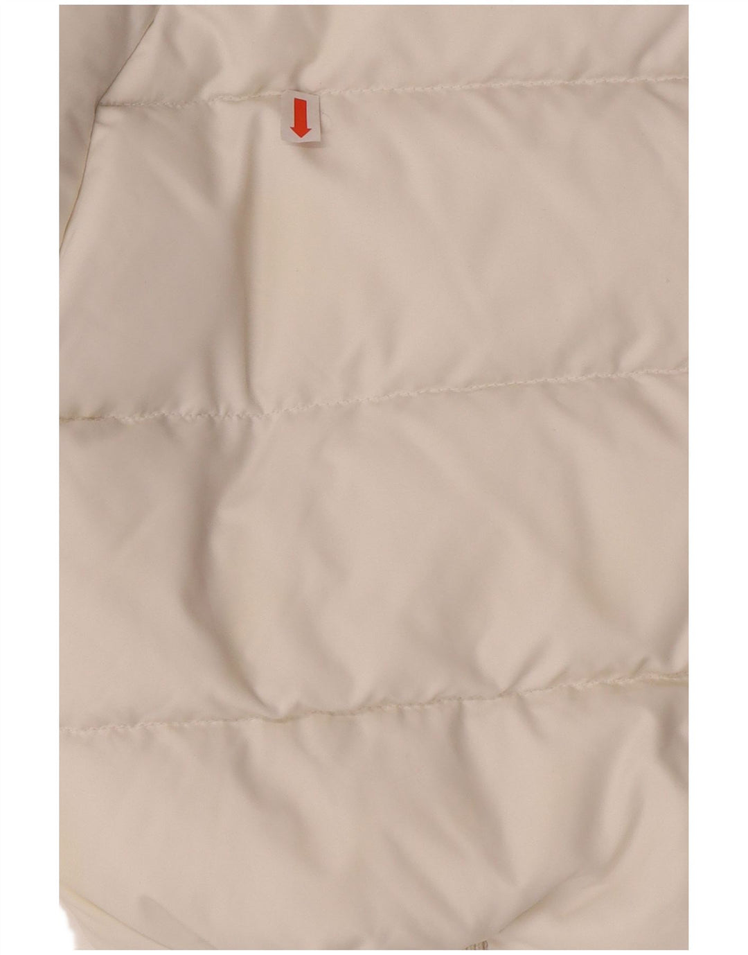 MONCLER Chaqueta acolchada con capucha para niña 5-6 años Nylon blanco