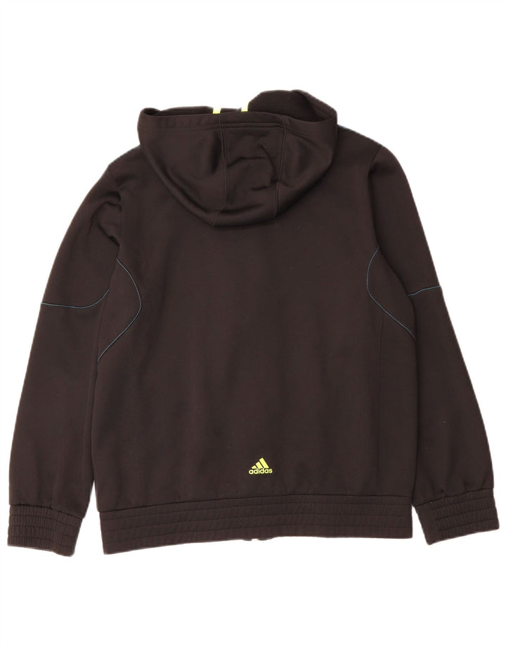 Adidas Sudadera con capucha y cremallera Predator Graphic para niños 13-14 años Negro Poliéster