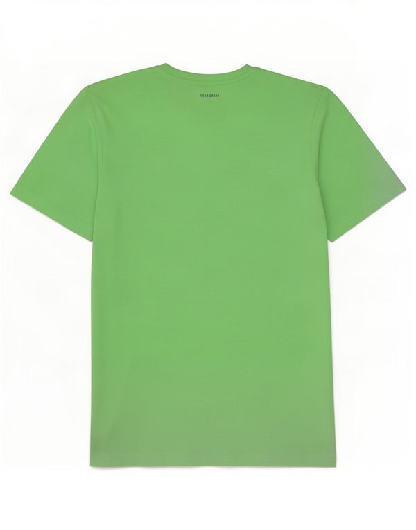 Adidas Hombre Aeroready Graphic Camiseta Top Pequeño Algodón Verde
