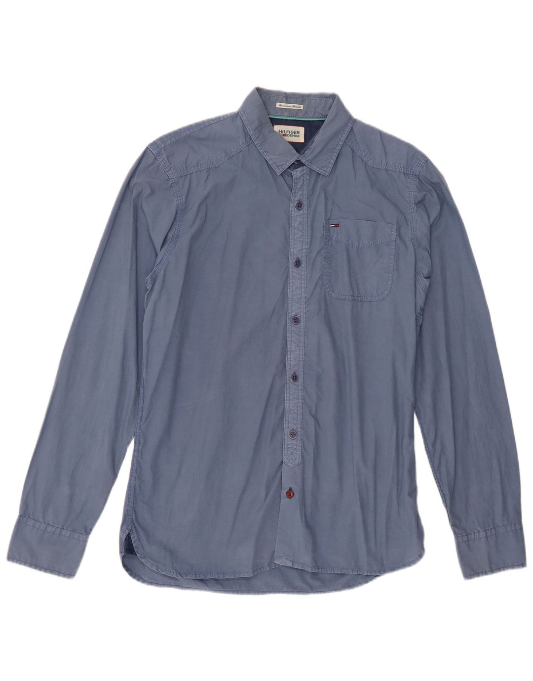 Camisa Tommy Hilfiger Hombre Azul Medio