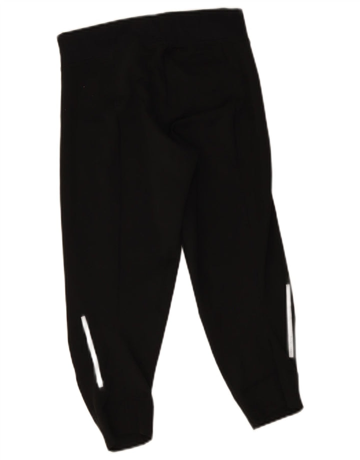 Adidas Climalite Capri Leggings para mujer Reino Unido 8/10 Pequeño Negro Poliéster