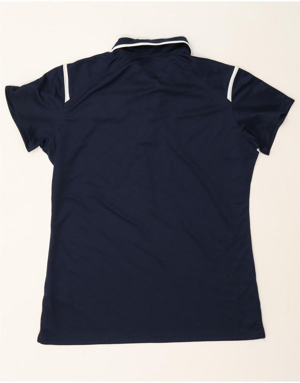 Nike Polo Dri Fit Graphic para mujer UK 40 Grande Azul marino Colorblock