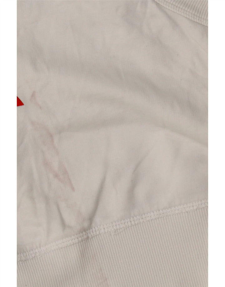 Benetton Minifalda Mujer ES 40 Mediano Blanco