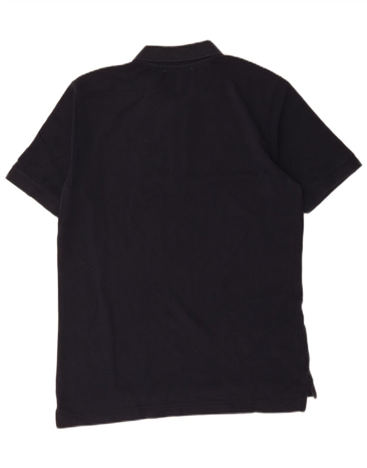 Polo Kappa Hombre Algodón Azul Marino Mediano