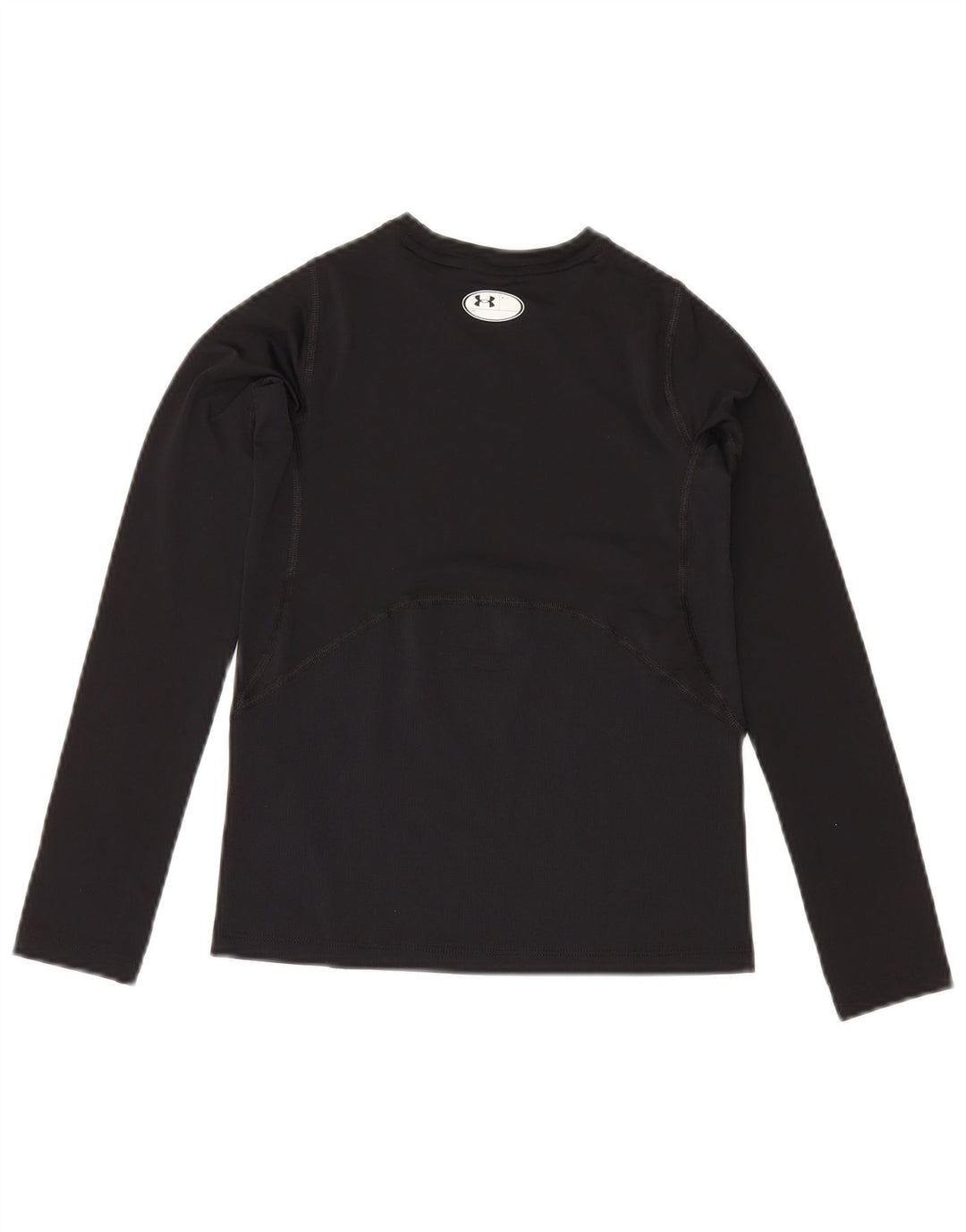 Under Armour Camiseta Heat Gear Manga Larga para Niños 9-10 Años Mediano Negro