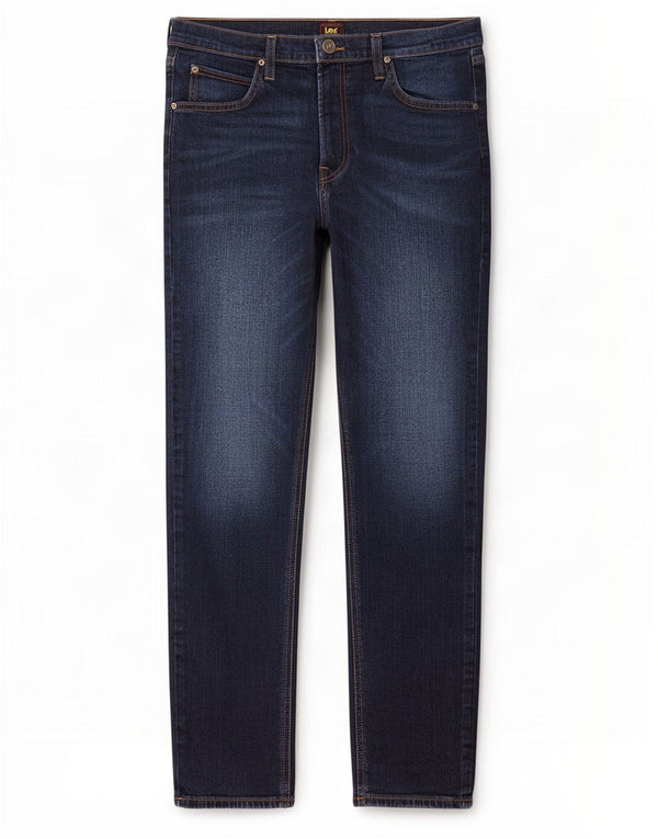 Vaqueros Lee Austin Tapered para Hombre W34 L32 Algodón Azul Marino