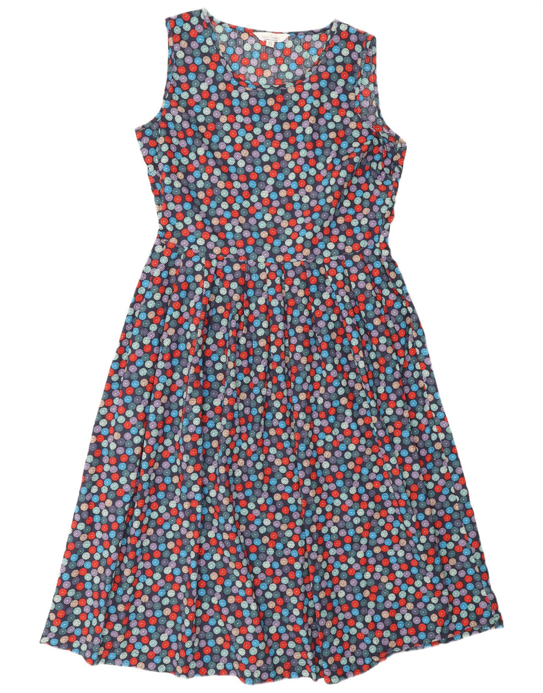 Seasalt Cornwall Vestido acampanado para mujer, talla 40, talla grande, multicolor