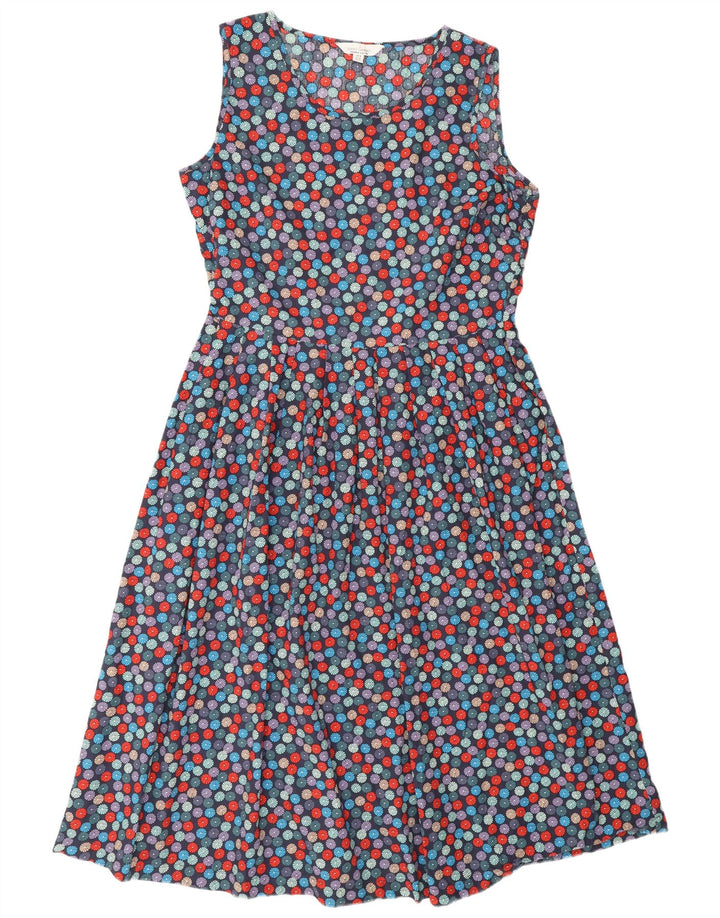 Seasalt Cornwall Vestido acampanado para mujer, talla 40, talla grande, multicolor