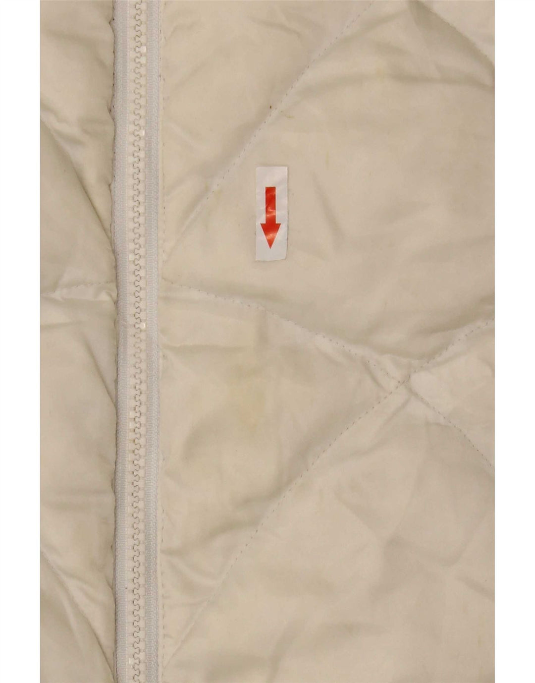 The North Face Chaqueta acolchada para mujer UK 46 Large Off White Nylon