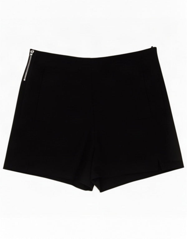 Zara Pantalones cortos casuales de cintura alta Trafaluc para mujer Small W26 Black