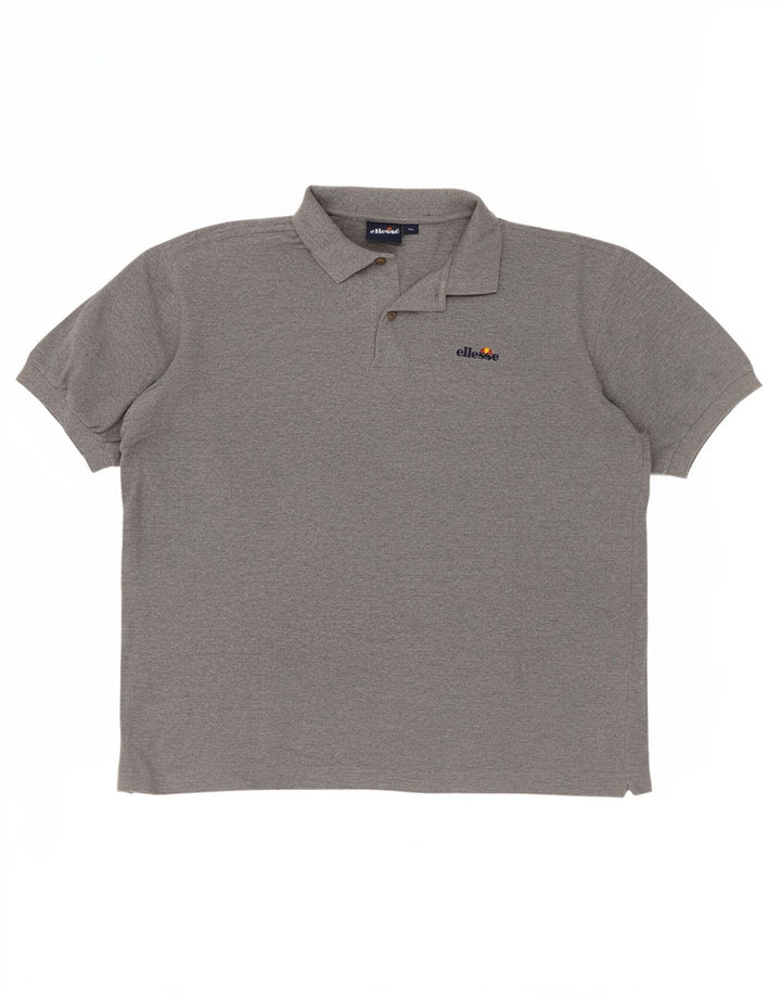 Polo Ellesse Hombre 2XL Algodón Gris