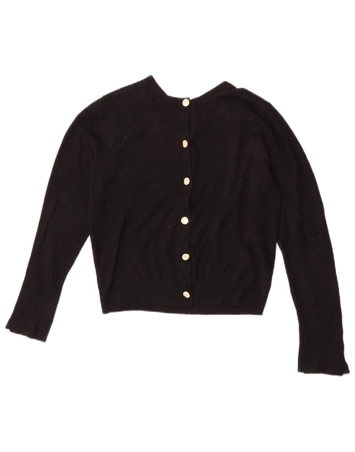 Zara Mujer Bolero Jumper Reino Unido 12 Mediano Negro