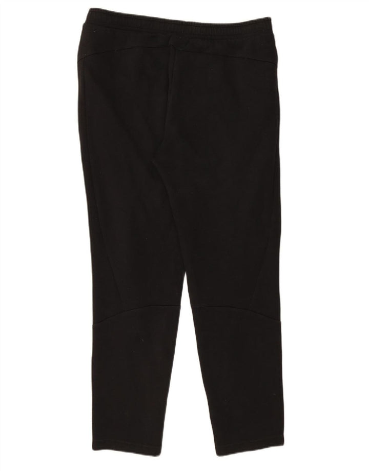 PUMA Mens Tracksuit Trousers Large  Black Cotton