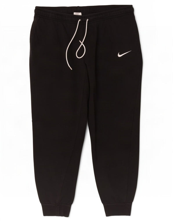 Nike Mens Tracksuit Trousers Joggers XL Black Cotton