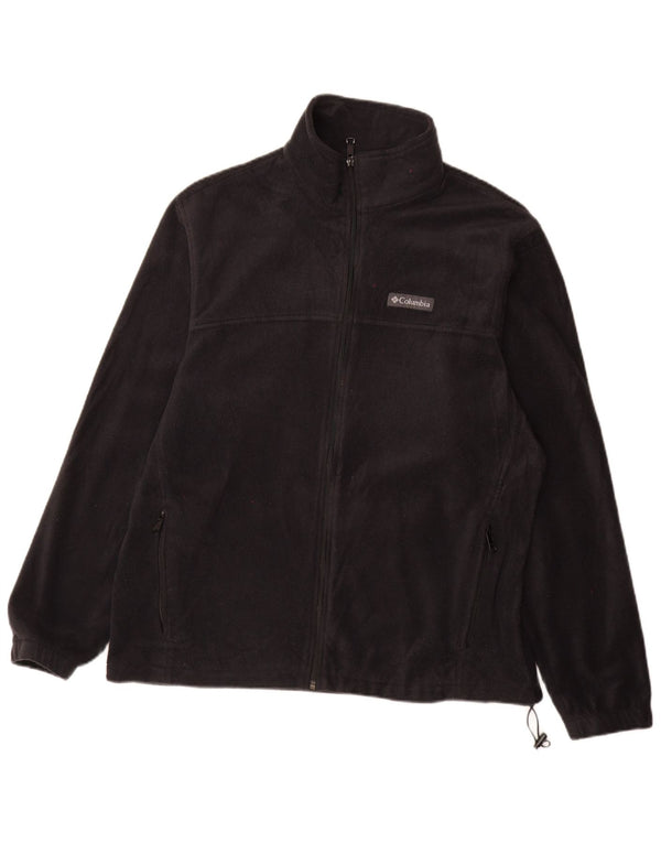 Columbia Chaqueta polar para hombre UK 40 Large Poliéster negro