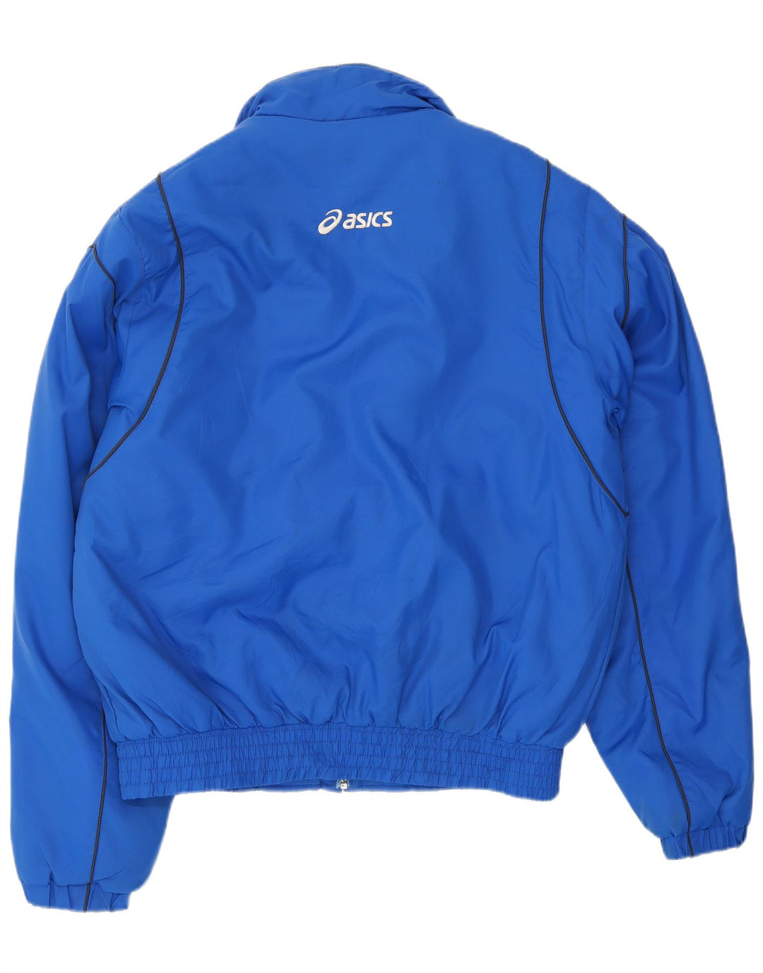Asics - Chaqueta de chándal para hombre, nailon azul grande