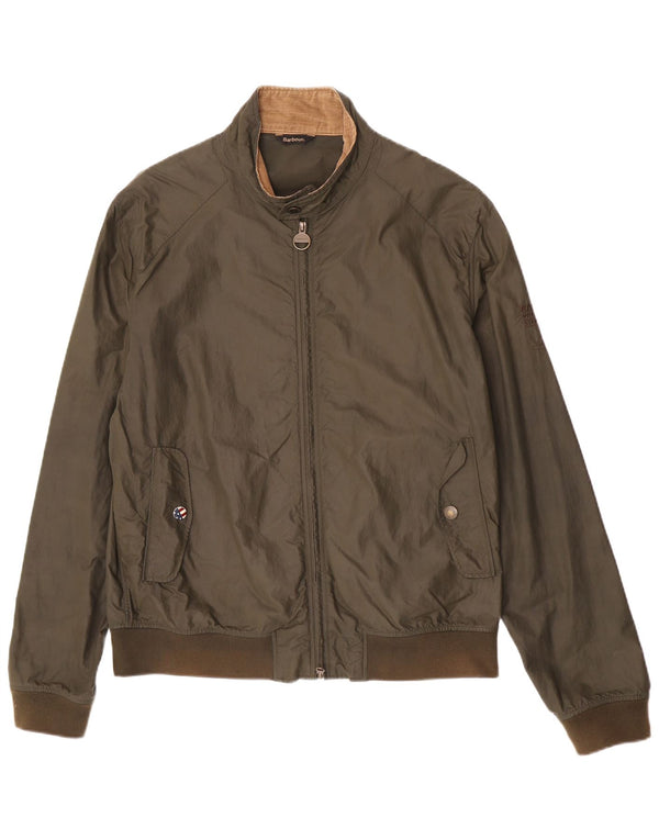 Barbour Chaqueta Bomber De Moto Para Hombre UK 42 XL Poliamida Caqui