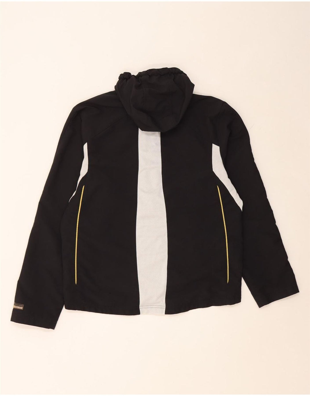 Adidas - Chaqueta de chándal con capucha para hombre, color negro medio, poliéster