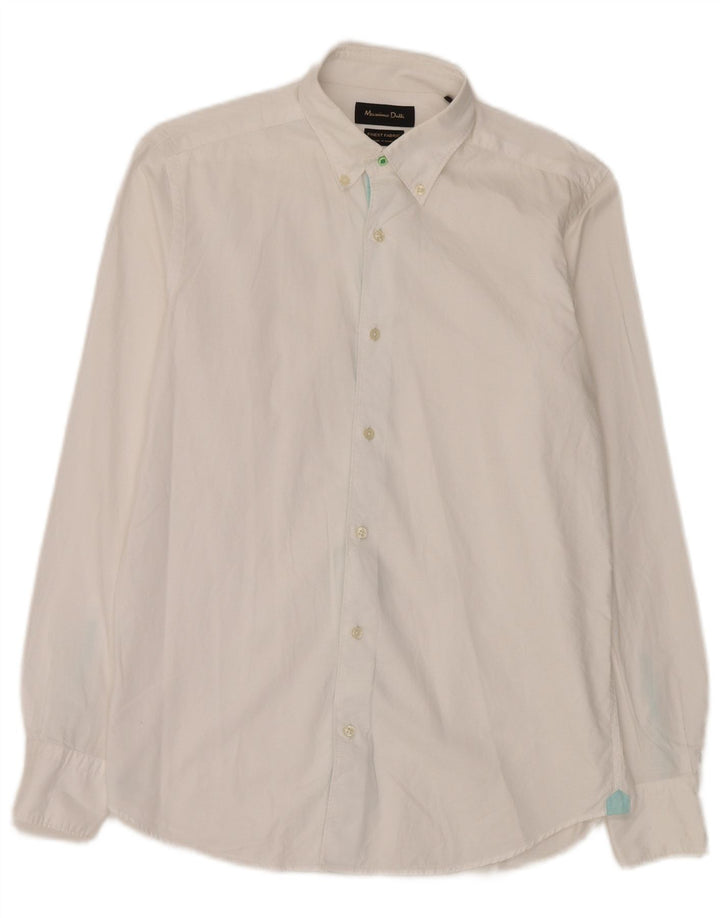 Camisa Massimo Dutti Hombre Small Blanca