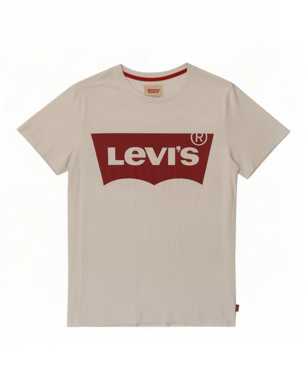 Levi's Camiseta gráfica para niños 13-14 años Off White