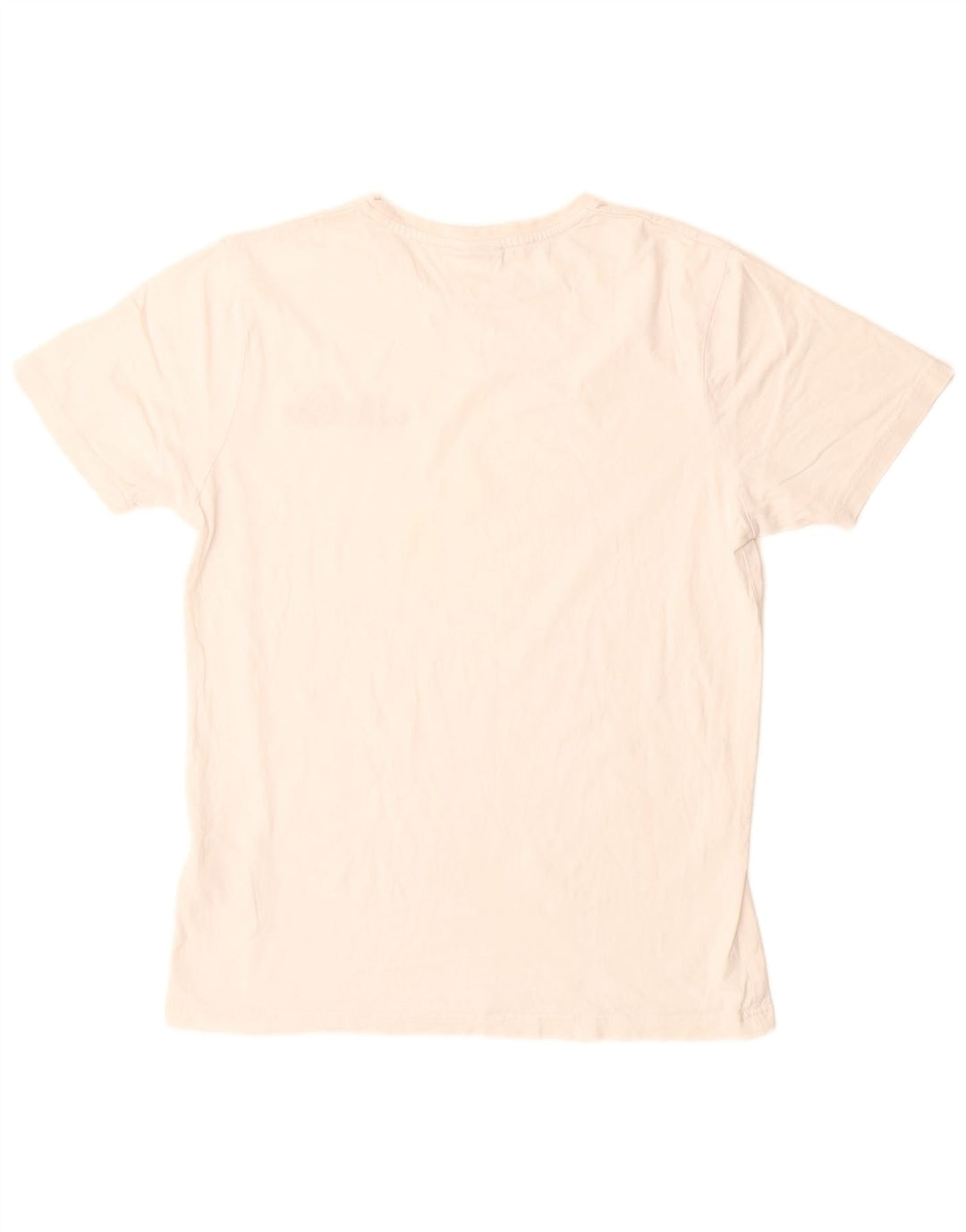 Ellesse - Camiseta gráfica para hombre, talla grande, algodón blanco