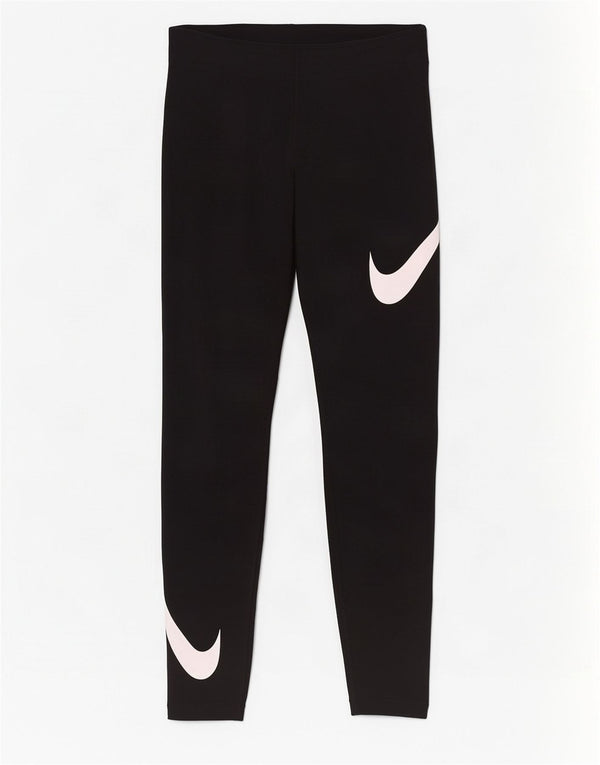 Nike Leggings gráficos para mujer UK 8 Small Algodón negro