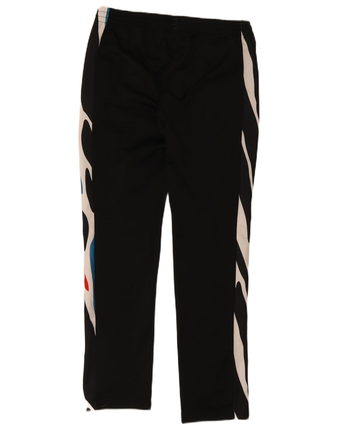Adidas Pantalones de chándal para mujer UK 40 Mediano Negro Colorblock Poliéster