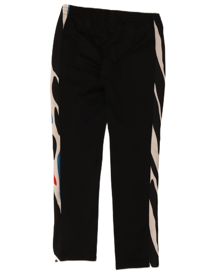 Adidas Pantalones de chándal para mujer UK 40 Mediano Negro Colorblock Poliéster
