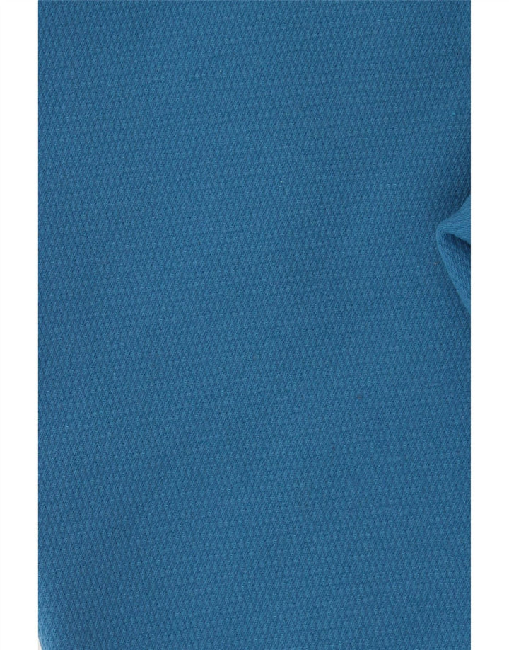 Mono de esquí con capucha vintage para mujer EU 38 Bloque de color azul medio