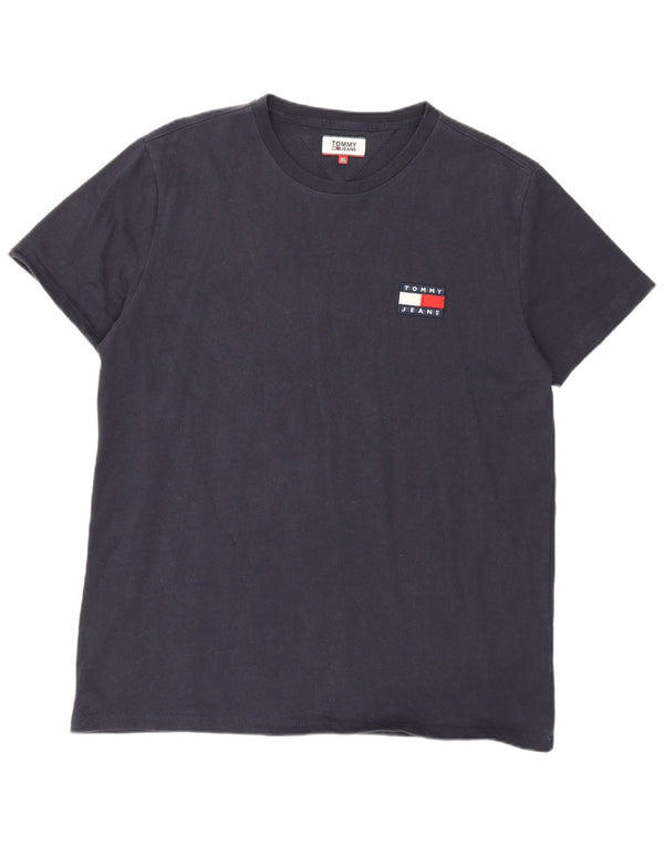 Tommy Hilfiger Camiseta Regular para Mujer UK 40 XL Algodón Azul Marino