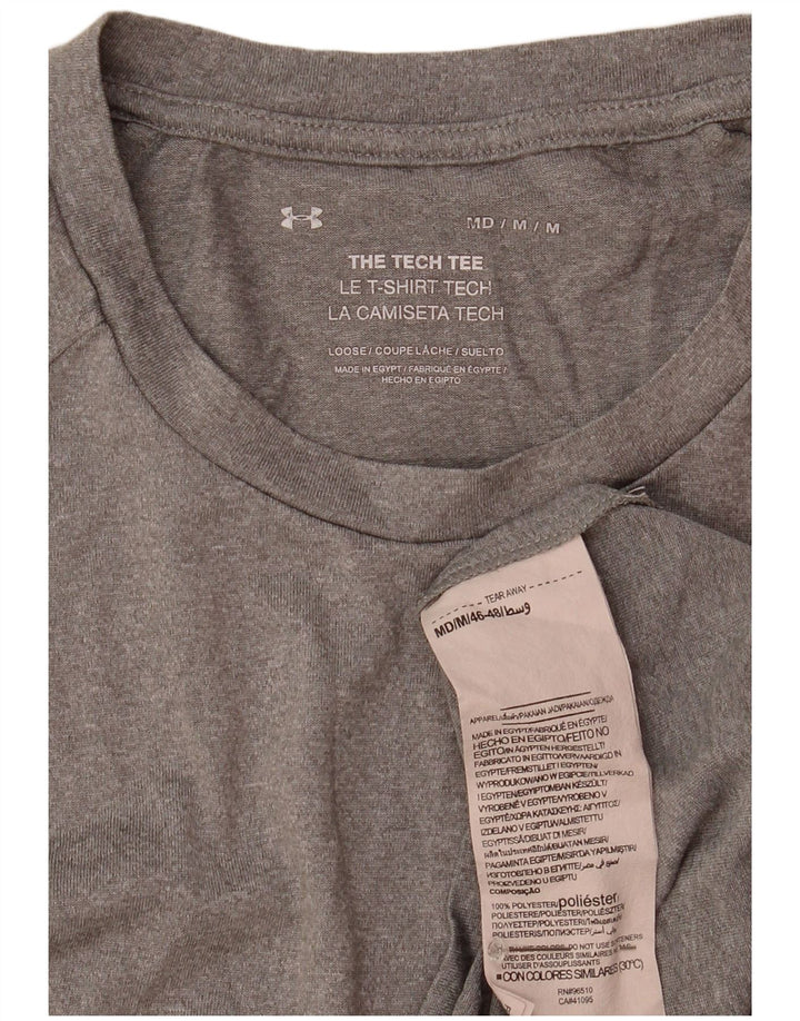 Camiseta UNDER ARMOUR Hombre Top Gris Medio Poliéster