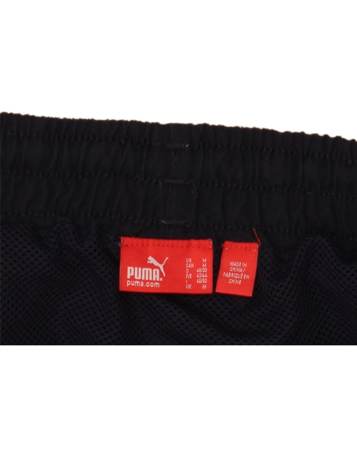 Pantalones cortos deportivos Puma para hombre azul marino mediano