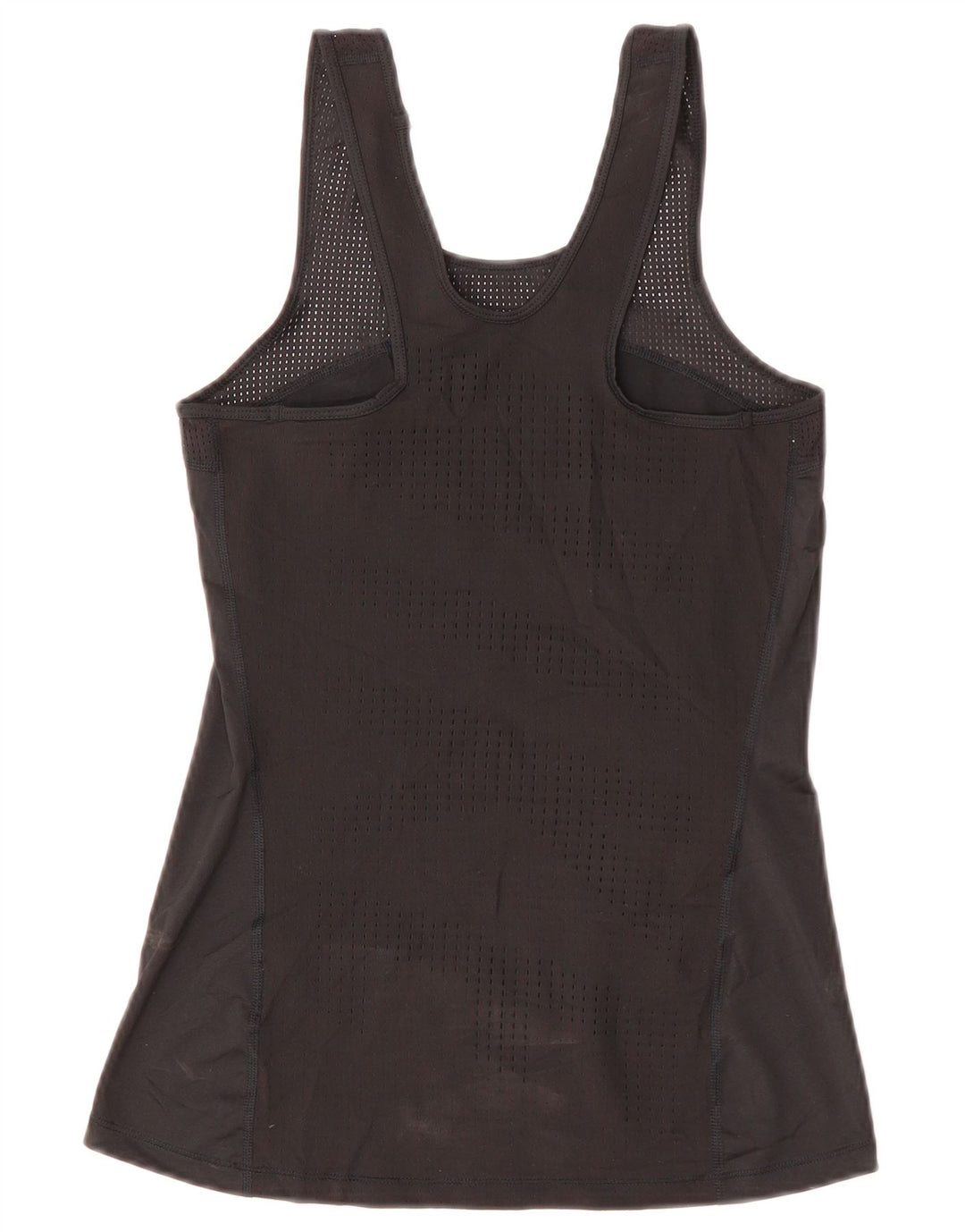 NIKE Camiseta sin mangas para mujer UK 8 Small Poliéster negro
