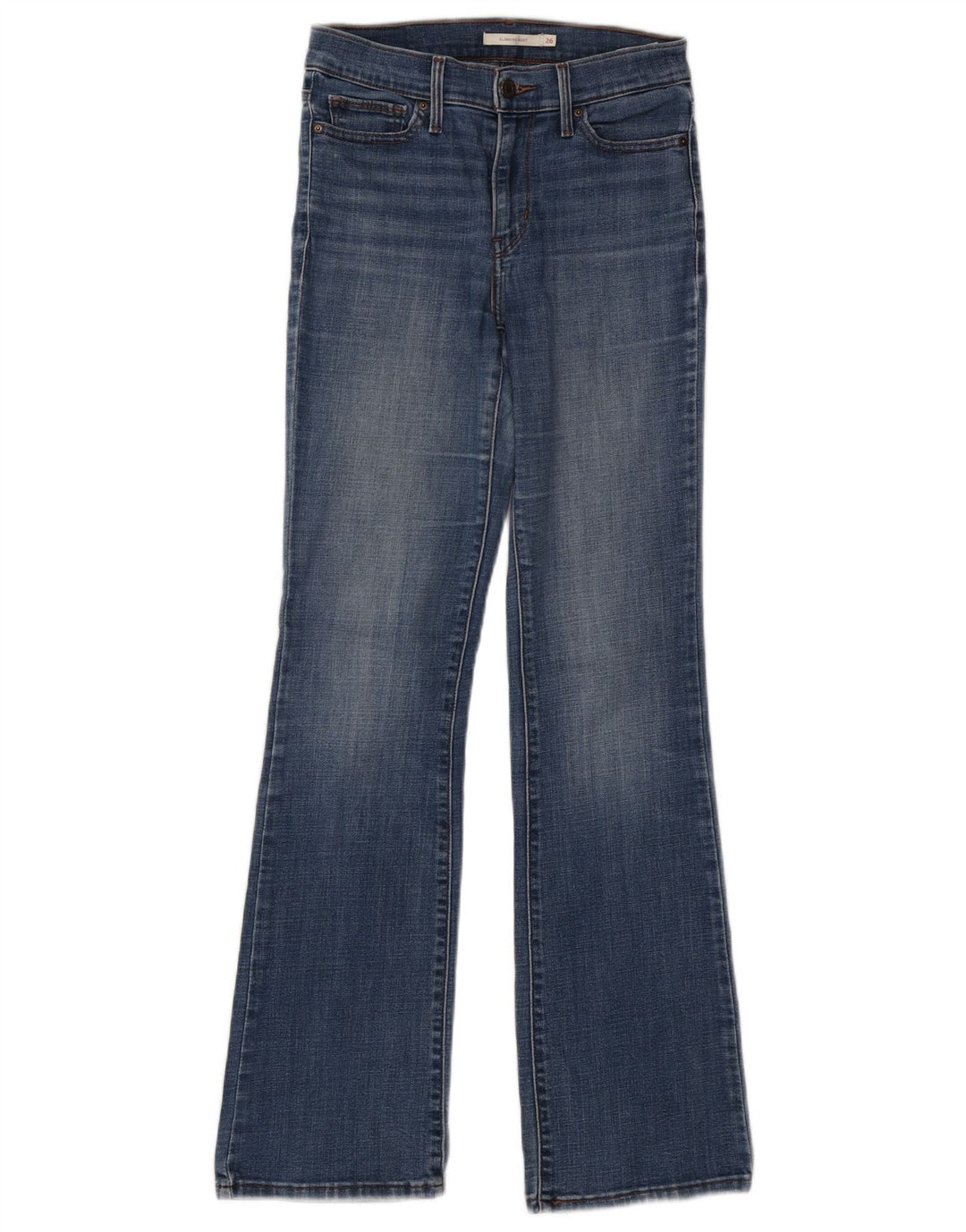 LEVI'S Jeans Bootcut Adelgazantes para Mujer W26 L32 Algodón Azul