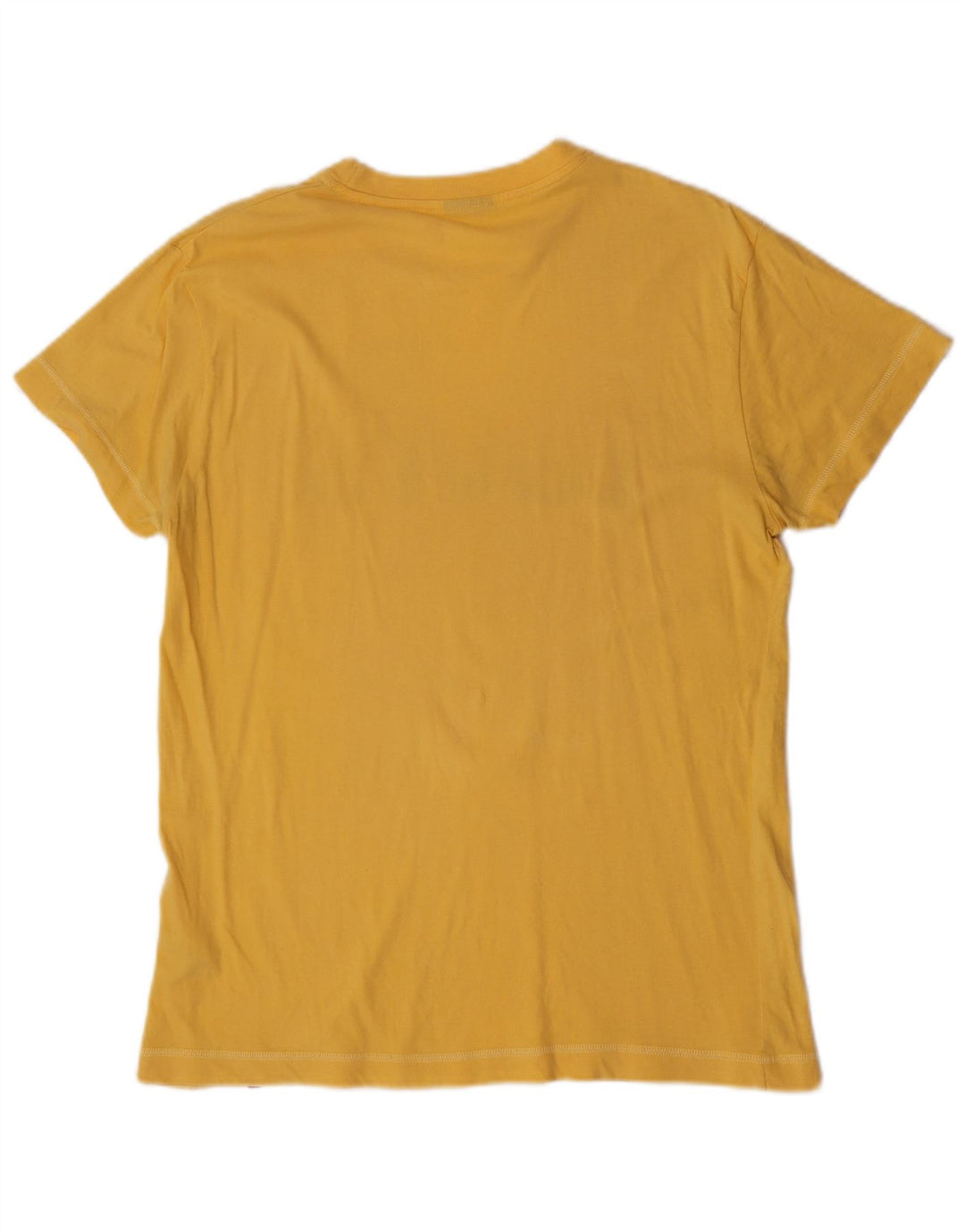 Levi's Hombre Camiseta Gráfica Top Algodón Amarillo Medio