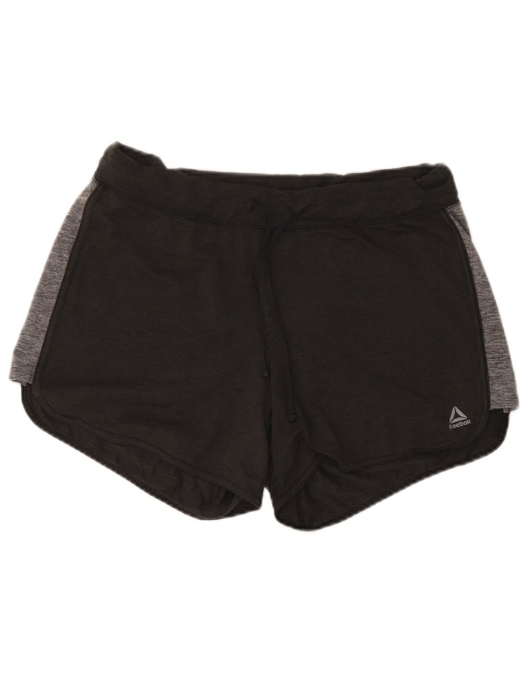 Reebok - Pantalones cortos deportivos para mujer (talla 40), color gris medio, poliéster