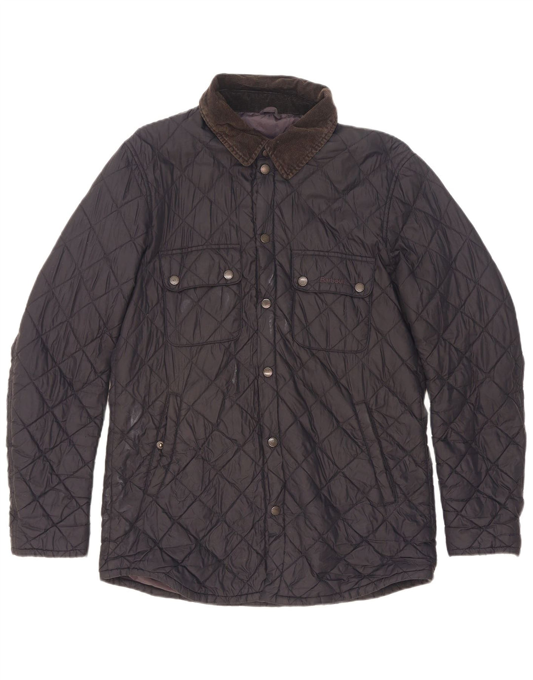 Barbour Chaqueta acolchada para hombre UK 38 Mediana Azul marino Poliamida