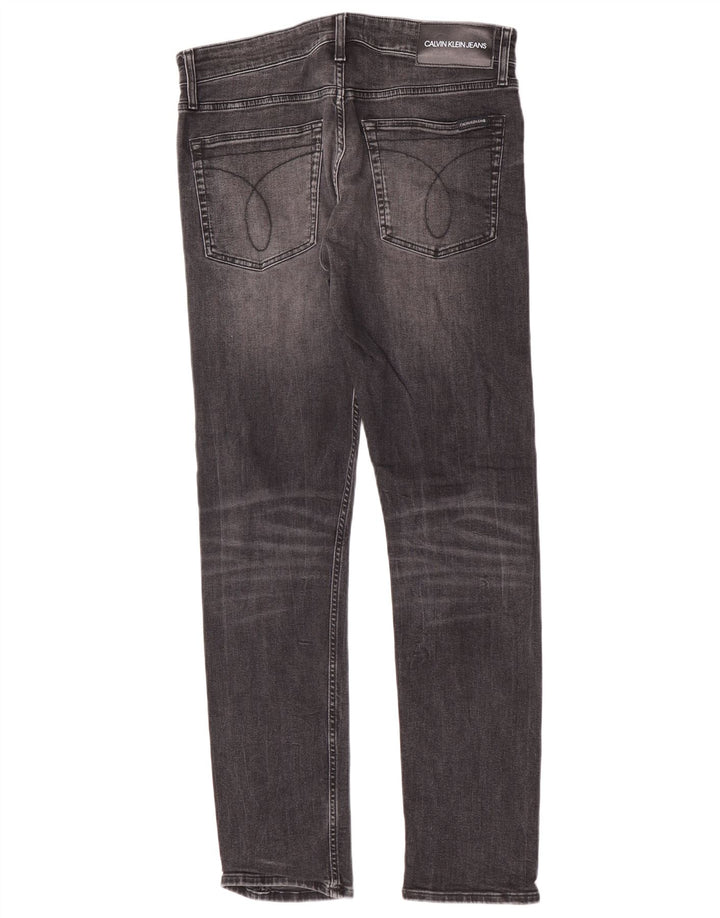 Calvin Klein Jeans ajustados para hombre W32 L32 Algodón gris