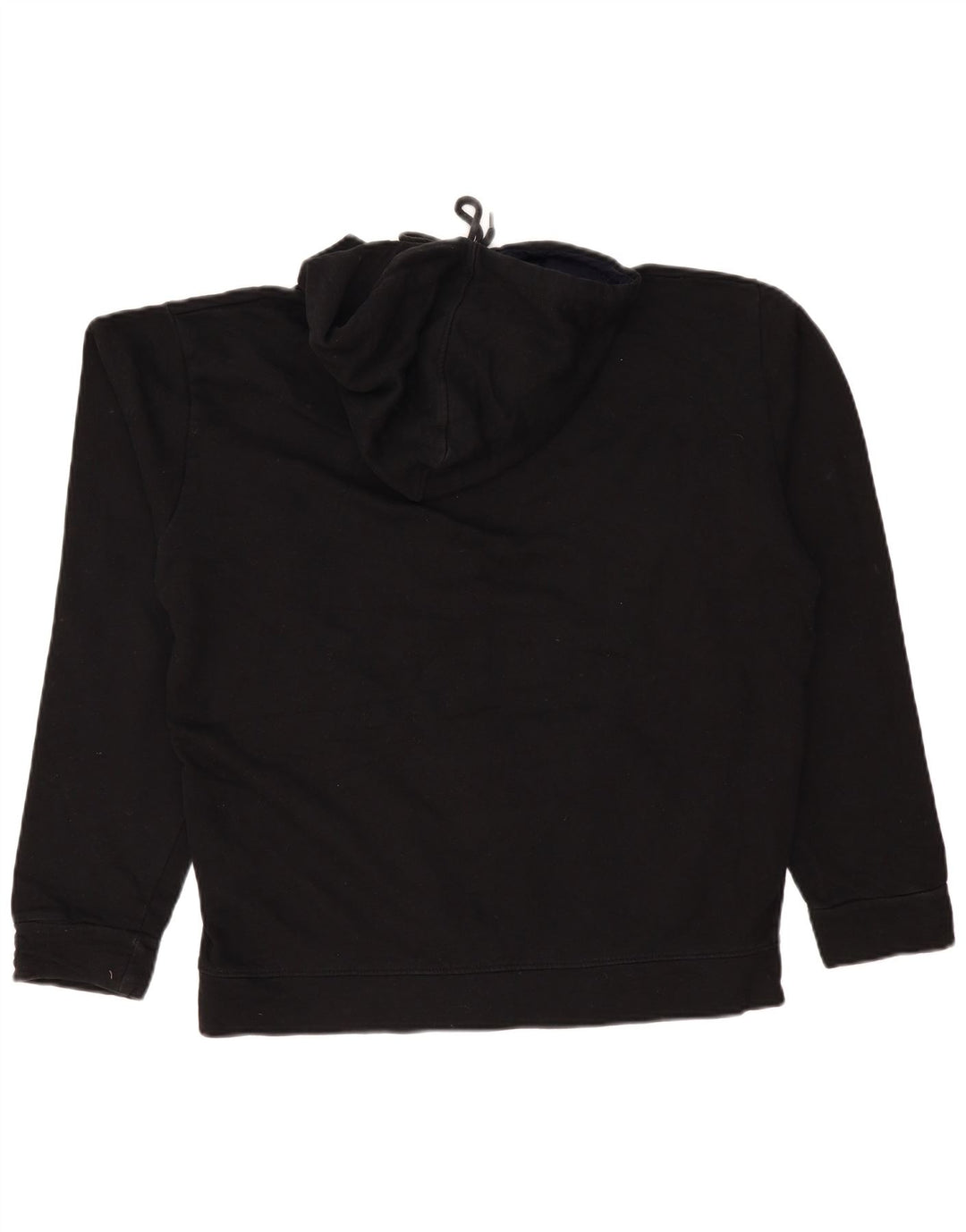 CHAMPION Sudadera con capucha gráfica para hombre Jersey grande de algodón negro