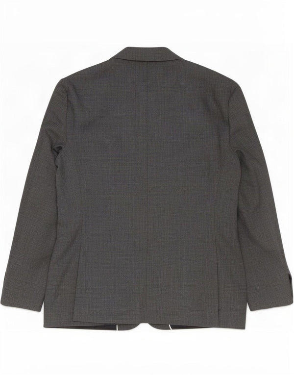 Marks & Spencer Chaqueta Blazer de 2 Botones para Hombre Talla 44 2XL Gris Lana Nueva