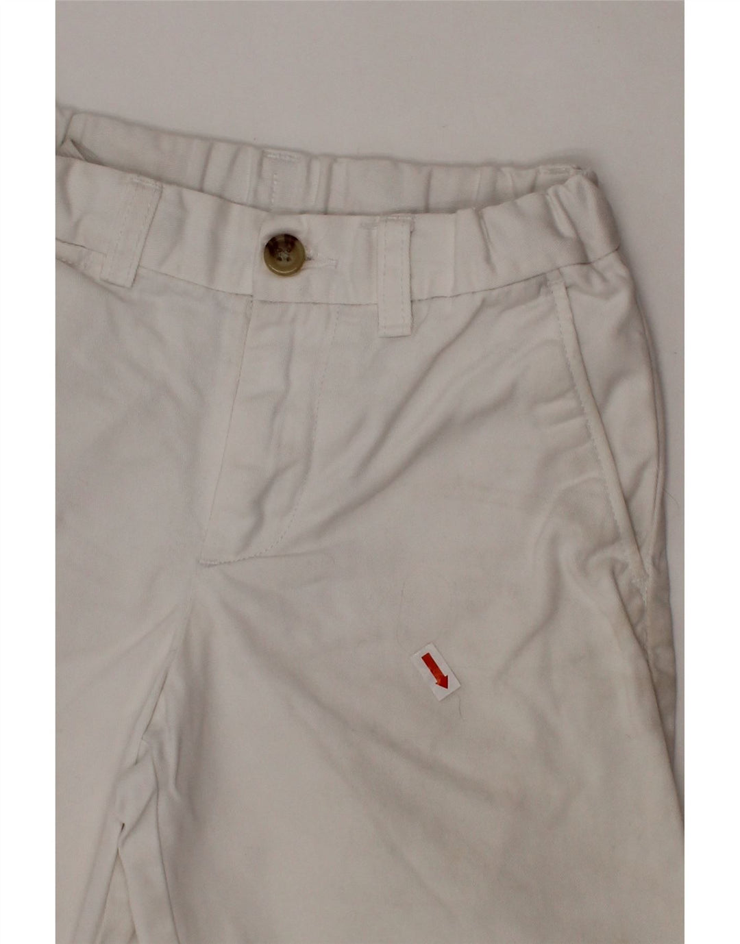 POLO RALPH LAUREN Pantalones cortos chinos para niño 6-7 años W22 Algodón blanco