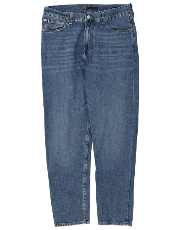 Tommy Hilfiger Vaqueros cónicos de ajuste relajado Harlem para hombre W32 L32 Algodón azul