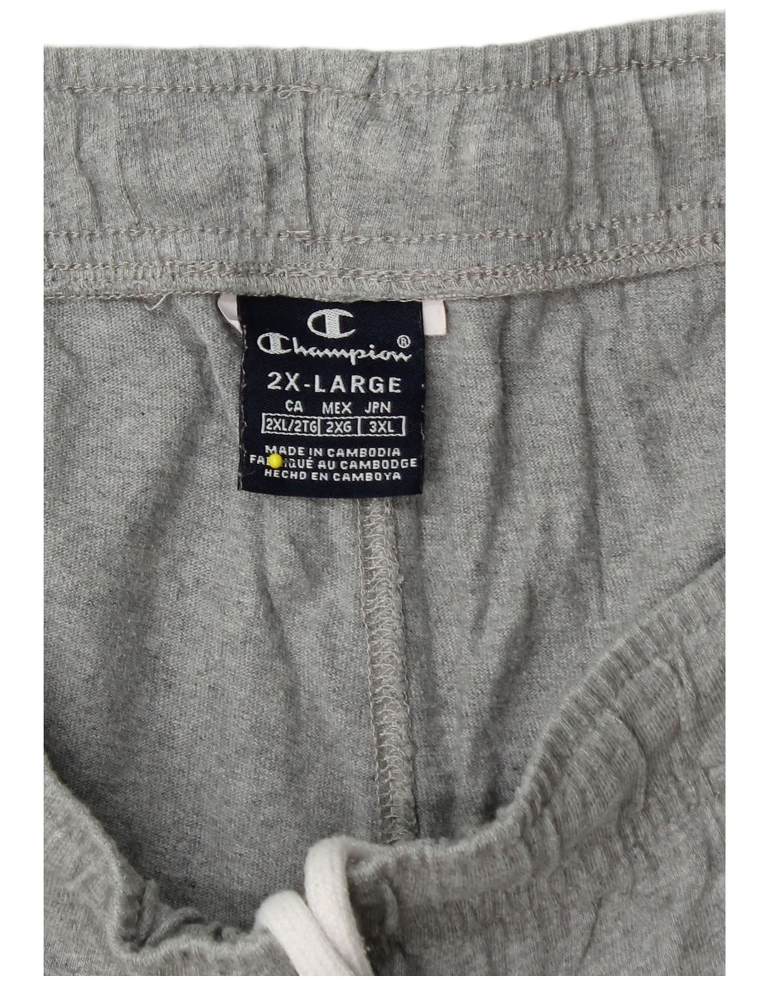 CHAMPION Pantalones de chándal para hombre 2XL Gris