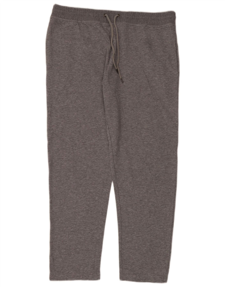 Marks & Spencer - Pantalones de chándal para hombre, talla grande, de algodón moteado en gris