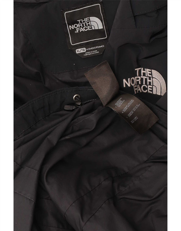 The North Face Chaqueta impermeable extragrande para mujer UK 40 XL Nylon negro