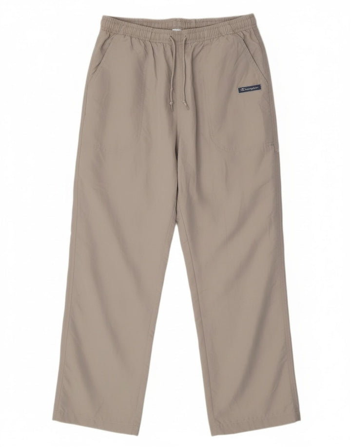 Champion Pantalones De Chándal Para Hombre Poliéster Gris Grande