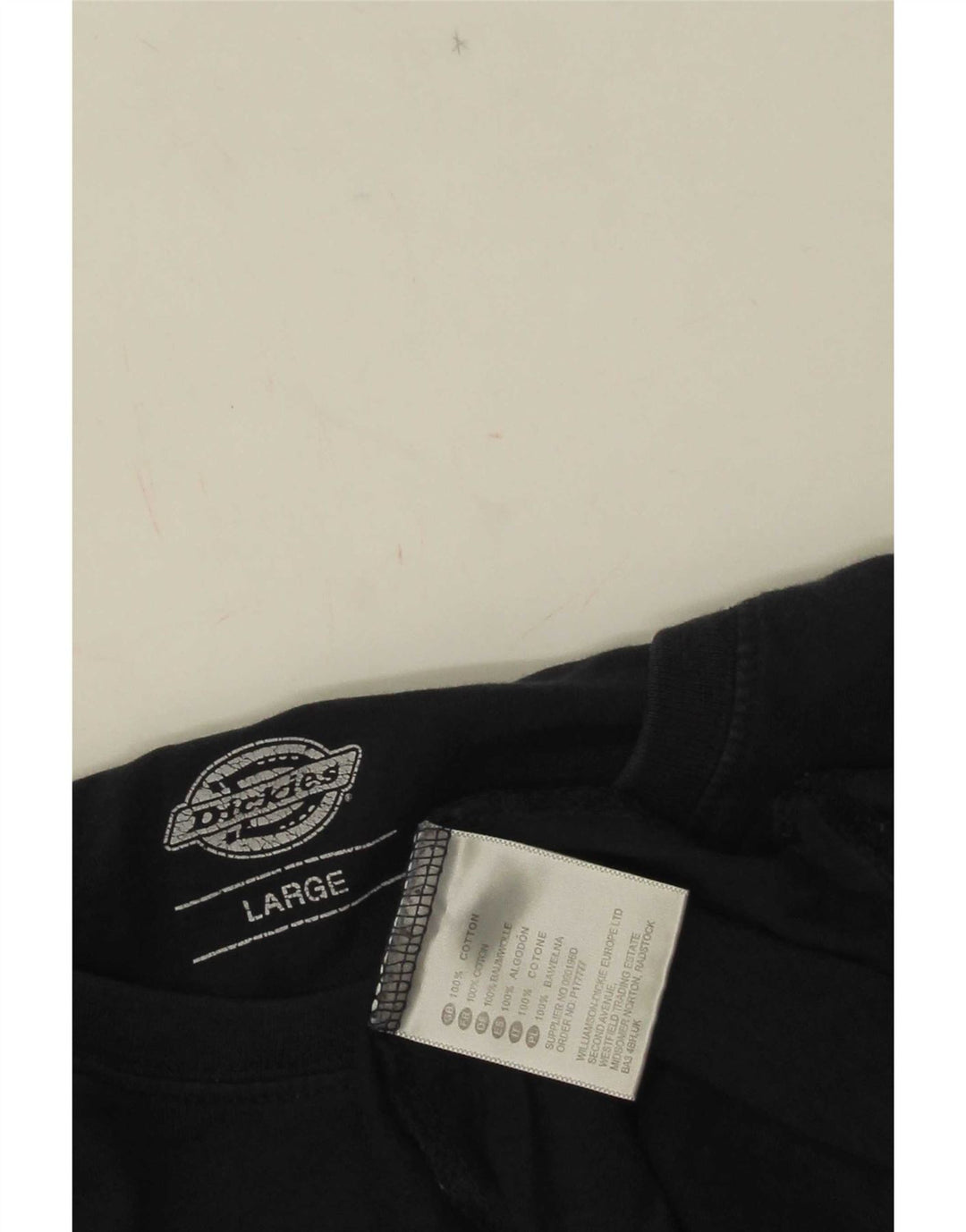 Dickies - Camiseta gráfica para hombre, talla grande, algodón azul marino