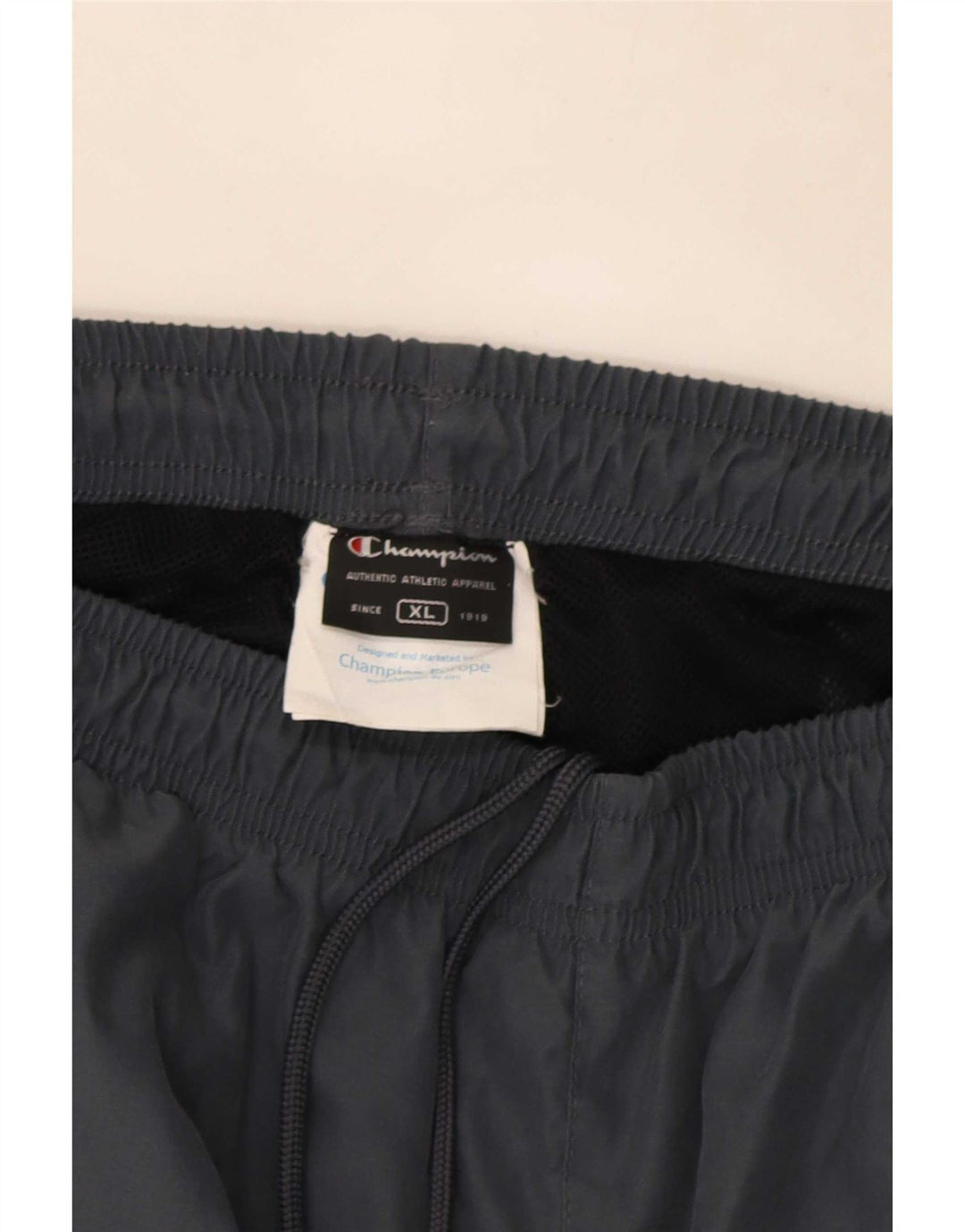 Champion Pantalón Chándal Hombre XL Gris Poliéster